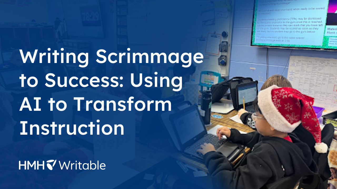 Writing Scrimmage to Success: Using AI to Transform Instruction